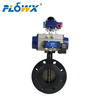 Flange Type Butterfly Valve with Pneumatic Actuator Double Acting