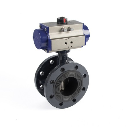 Pneumatic Flanged Butterfly Valves