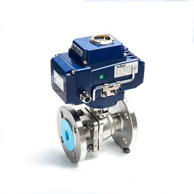 12 vanne à billes électrique pour l'image du produit d'eau