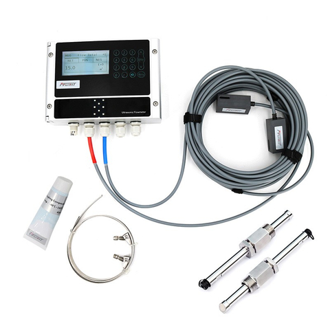 LCD Display 304 Stainless Steel Housing FUF10 Series Ultrasonic Flowmeter 