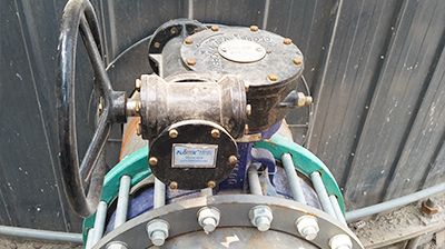 Electric butterfly valve Used for the LNG gas supply system-1