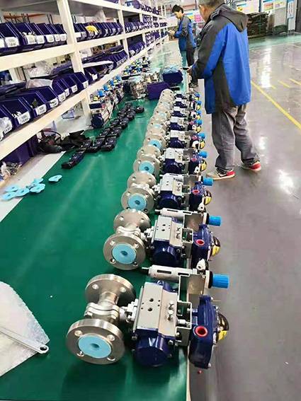 Butterfly Valve Supply in Abu Dhabi--Production workshop 