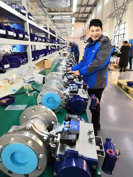 Korea Marine Hose Charlock Flange Butterfly Valves-Production workshop 