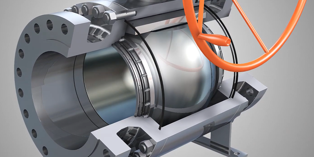 FLOWX-What is a Trunnion Mounted Ball Valve