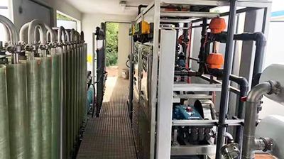 Прымяненне для ачысткі для вылучэння на палігоне для кантэйнера