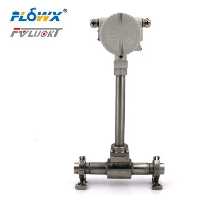 Clamps Type-vortex Flowmeter The Back