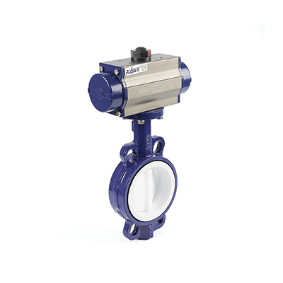 Pneumatic Fully Lined Butterfly Valve