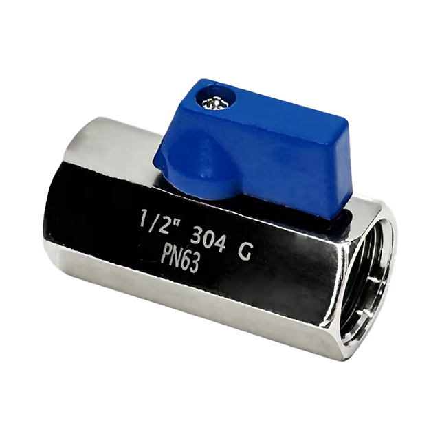 Double Female Mini Ball Valve