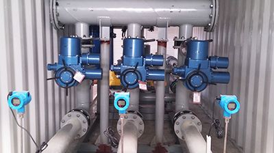 Electric butterfly valve Used for the LNG gas supply system