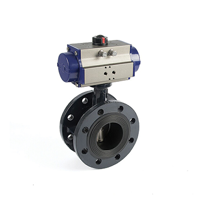 Pneumatic Flanged Butterfly Valves