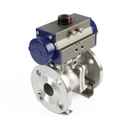 Pneumatic Actuator GB Flange Ball Valve