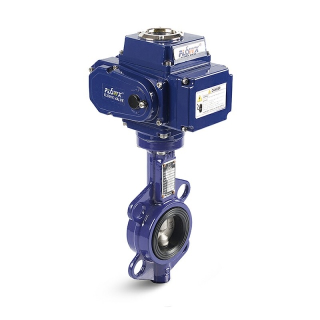 Electric Actuator Wafer Butterfly Valve