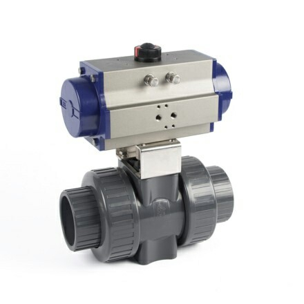 Pneumatic Actuator True Union Ball Valve