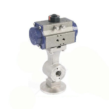Pneumatic Actuator Thin Type Ball Valve