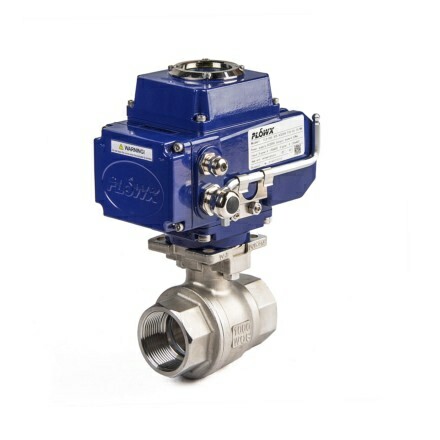 Electric Actuator 2-Piece Thread Ball Valve