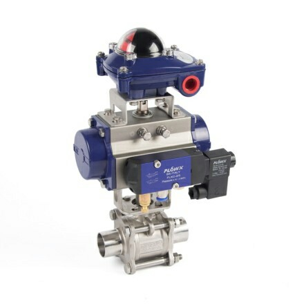 Pneumatic Actuator Socket Welding Ball Valves