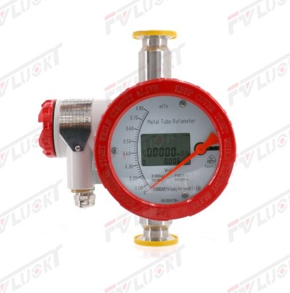 Wafer-type-metal float-flowmeter