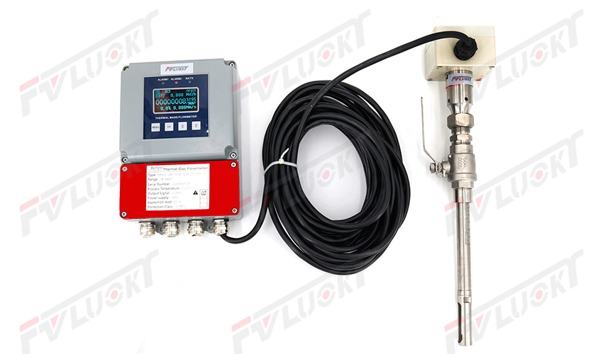 Explosion-Proof-4-Lines-LCD-Disply-Thermal-Gas-Mass-Flowmeter